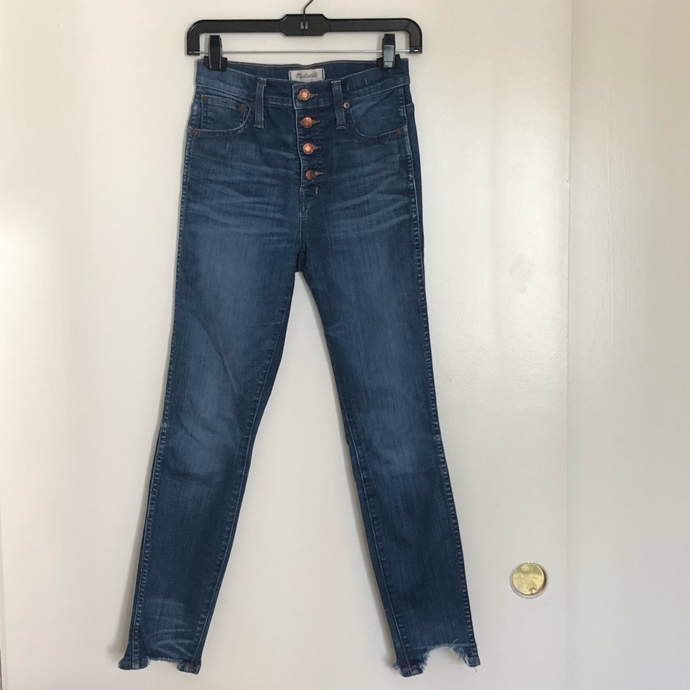 Madewell 10’’ high rise skinny